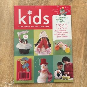 Vintage Martha Stewart Kids Magazine. Special Holiday Issue. Winter 2004. #16